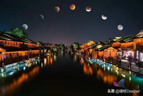 太阳月亮一条河,天地间的和谐画卷